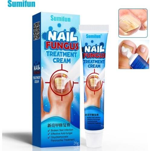 Sumifun Fungal Nail Treatment Antibacterial Nail Repair Ointment Whitening Toe Foot Gel Anti Infection Nail Repair Essence K1001