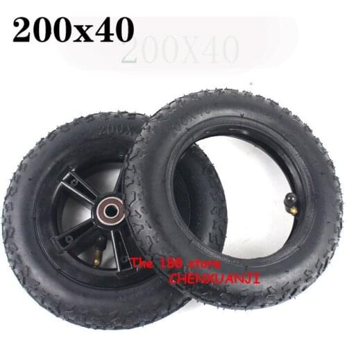 Super 200X40 folding bicycle tyre rubber tyre scooter car motorcycle accessories babys car 8 inch wheel tire 200*40
