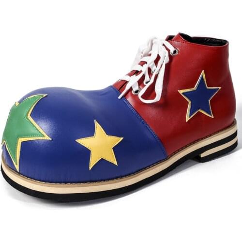 Clown Shoes Halloween Party Shoes Circus Fancy Dress Burlesque Shoes CX002