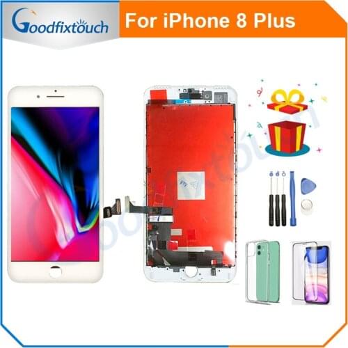 GradeAAA For iPhone 8 Plus 8P 8Plus LCD Display Touch Screen Digitizer Assembly TFT LCD Bright Backlight Brightness 350-400 CD