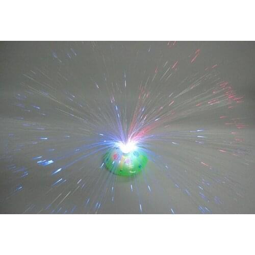 24pcs/lot New led fiber flower light luminous colorful holiday optical fiber lamp flash night christmas light home decoration