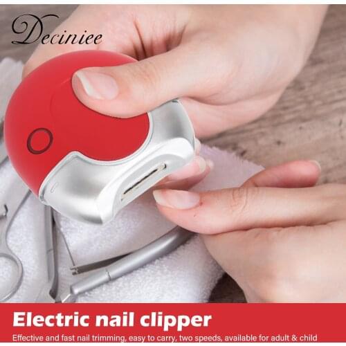 Electric Nail Clippers Professional Automatic Nail File Cutter Nail Scissors Nail Trimmer for Adults Baby Kids USB Rechargeable