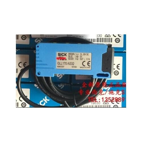 GLL170-N332 Sick Fiber Amplifier Sensor New & Original Replace WLL170-2N132 6029515