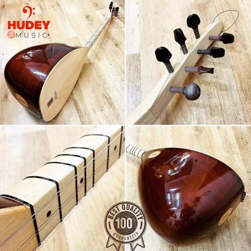 HUDEY Baglama Bağlama Short Fretboard Saz Turkish Guitar гитара укулеле عود موسيقي Oud Andralyn Bag Store Guitar Tezene Mizrap
