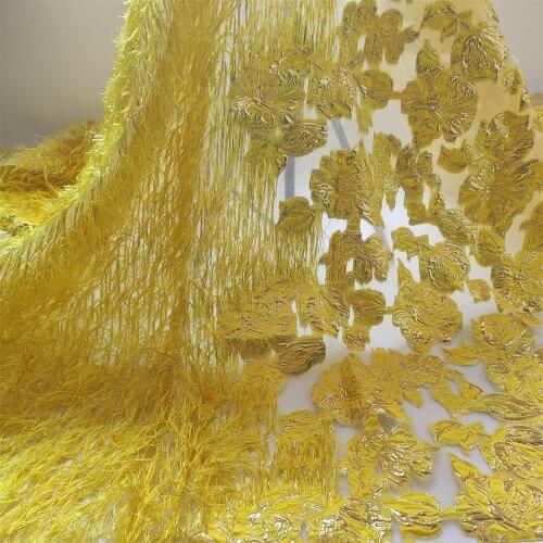 High Quality 2021 hot sale African Lace Fabric For Wedding Embroidered France mesh Lace Fabrics nigerian Cord Lace ogs0002