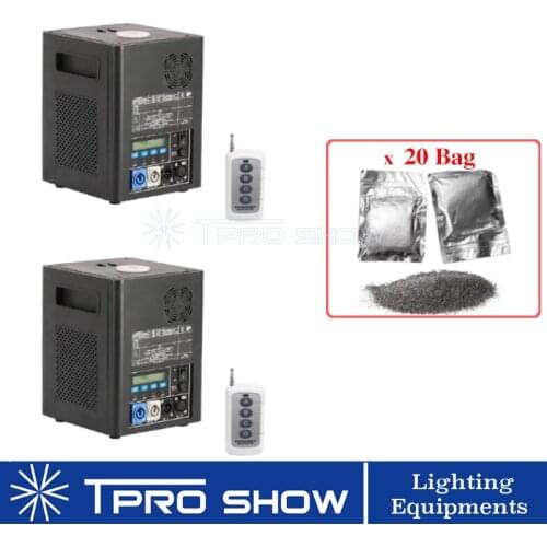 400W Cold Spark Machine Firework Sparklers Remote Special Effect DJ Equipment For Indoor/Outdoor Wedding Event Stage Light Show