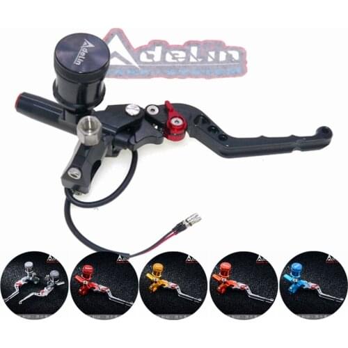 Motorcycle Brake Master Cylinder 7/8" CNC Hydraulic Clutch Handle Lever Universal For YZF Ninja CBR CBF KTM Duke GSXR Z800 Z1000