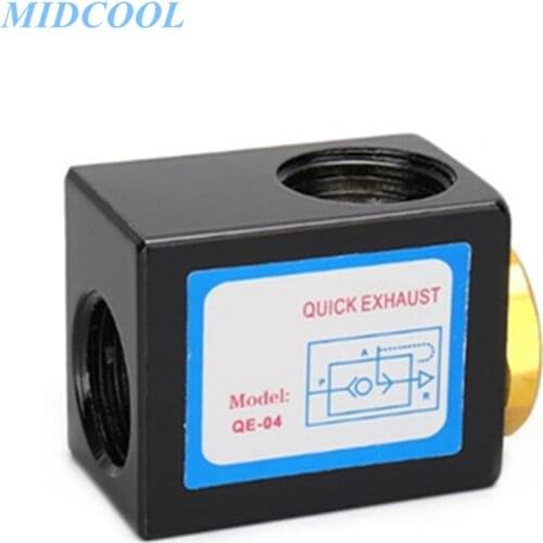 Pneumatic Component Quick Exhaust Valve QE Cylinder Quick Exhaust Valve QE-01 QE-02 QE-03 QE-04