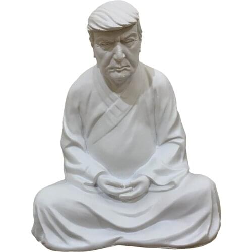 Buddha statue of Trump Donald Trump Make Your Company Great Again ornaments Dong (know it all) Buddha of the West