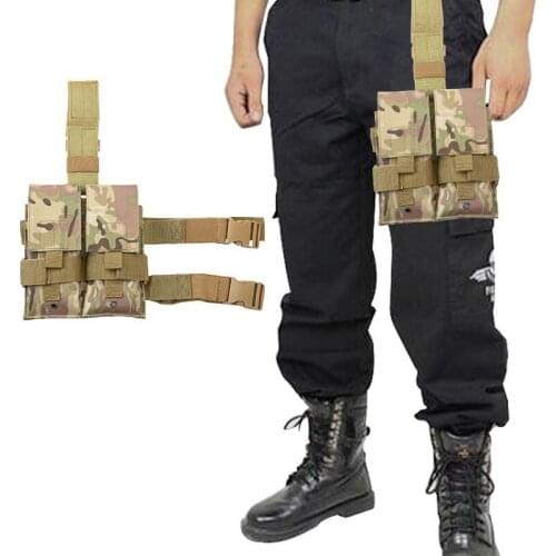 Tactical Universal Thigh Gun Holster for Excelent elitetactical Drop Leg Holster Magazine bag outdoor storage bag