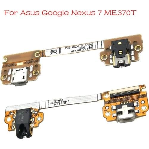 USB Flex Cable For Asus Google Nexus 7 ME370T Dock Charger Charging Port Flex Cable Repair Parts