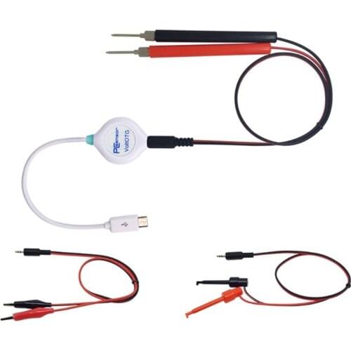 USB Voltmeter OTG Phone Voltage Tester -40~40V DC Data Save File VoltOTG