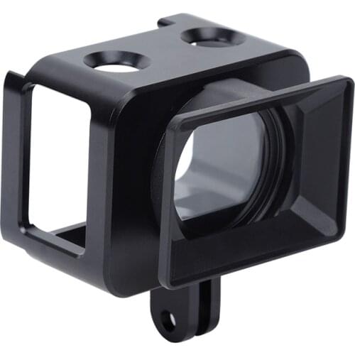 For Sony RX0 II Aluminum Alloy Protective Case For Sony Camera Cage &37mm UV Filter Lens &Lens Sunshade with Screws Screwdrivers
