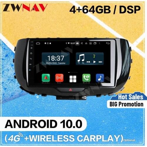 128GB Carplay Android 10 screen Multimedia DVD Player for KIA SOUL 2020 BT WiFi GPS Navigation Auto Audio Radio Stereo Head unit