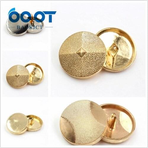 177182 10pcs Jacket Coat Metal Button-Gold and silver Geometric style-For Blazer-Suits-Sport Coat-Uniform-Jacket