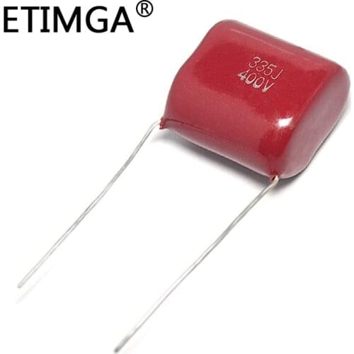 2PCS/LOT CBB Capacitor 400V 335J 3.3uF 400V/335 Polypropylene Film Capacitor