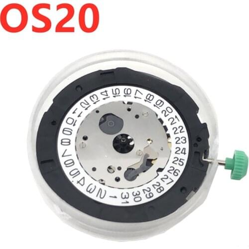 Free Shipping Japan Miyota OS20 Quartz Watch Movement With Adjust Stem Replacement Watch Movement Accessories Kit