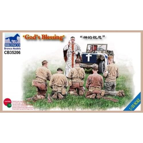 BRONCO CB35206 1/35 "Gods Blessing" - Scale model Kit
