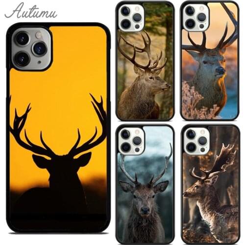 Deer Hunting Camo Phone Case for iPhone 11 12 Pro Max mini X XR XS SE 2020 5 6S 7 8 Plus Samsung Galaxy S8 S9 S10 Cover shell