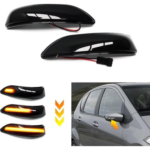 Dynamic Turn Signal Indicator Blinker Side Rear view Mirror Light For Mercedes Benz A B Class W169 W245 2004-2008 prefacelift