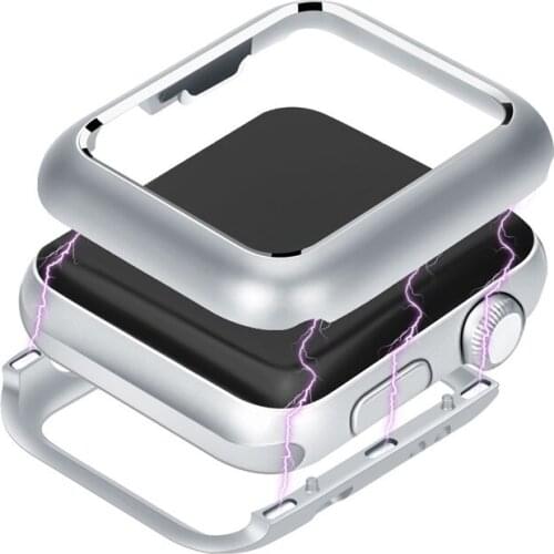 Metal Magnetic Watch Protector Case for Apple Watch 42mm 38mm Aluminum Stainless Steel Metal Protection Cases For i-Watch Series