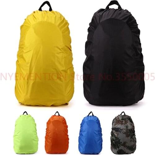 NEW Waterproof Rainproof Backpack Rucksack Rain Dust Cover Bag for Camping Hiking 20pcs
