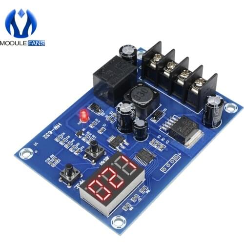 XH-M603 Charging Control Module Digital LED Display Storage Lithium Battery Charger Control Switch Protection Board 12-24V