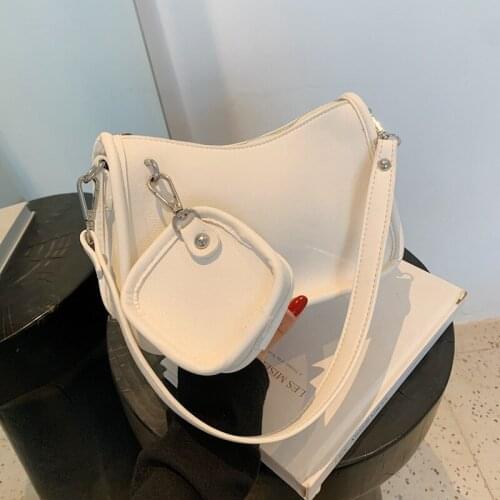 Luxury womens one-shoulder crossbody bags PU leather quality messenger casual fashion classic ladies Handbag