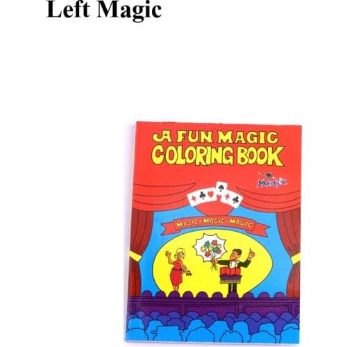 Funny Comedy Magic Coloring Book smal size ellusionist magic tricks illusion kids toy gift tour de magie E3163
