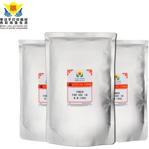 JIANYINGCHEN compatible Toner Powder for HPs LaserJet Pro M251 M276fnw CF210 CF211 CF212 CF213 (4x100g toner and 4 free chip)