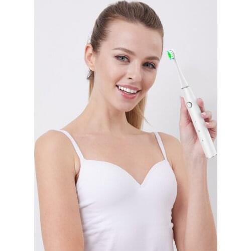 Personal Care 2 Modes Rechargeable Sonic Electric Toothbrush Ultra Slim Electrical Toothbrush for Adult