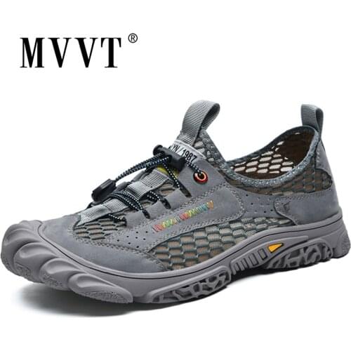 Waterproof Men Sneakers Shoe Breathable Summer Casual Shoes Men Comfortable Men Loafers Mesh Men Shoes Outdoor Walking Zapatos