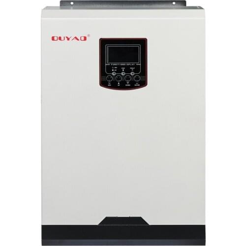 High frequency 3kw solar power inverter built-in mppt off grid pure sine wave used without battery hybrid solar inverter