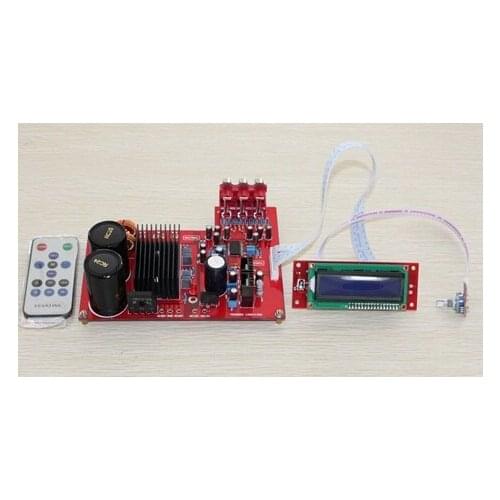 2*120W TDA8950 LCD remote digital amplifier board/High-efficiency Class D audio amplifier board,Using original TDA8950+LC75342