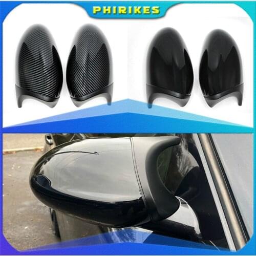 E90 E91 Pre-LCI 2005-2007 black M3 Style Cover E81 E82 E87 E88 For BMW 3 Series E92 E93 Rear Mirror Cap 2006 2007 2008 2009