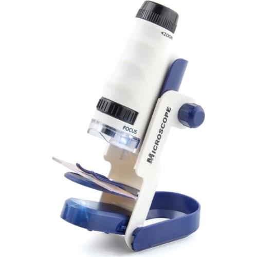 Children Lifelike Microscope Educational Toys for 6-8 Year Old Kids Brain Training Improve Intellgence Toys