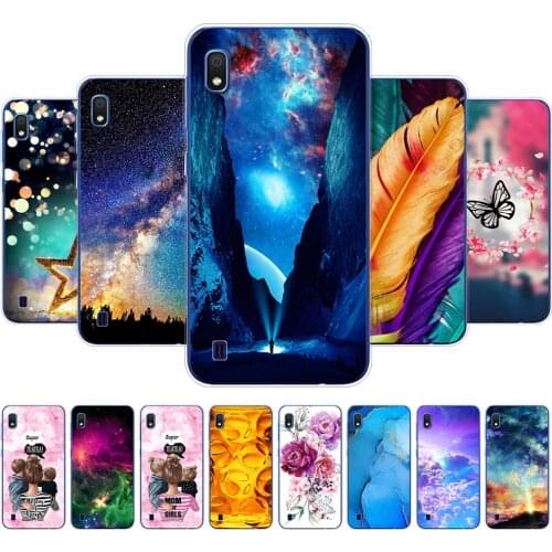 For Samsung A10 Case Soft Silicone Back Phone Case For Samsung Galaxy A10 GalaxyA10 A 10 SM-A105F A105 A105F Cover Starry sky