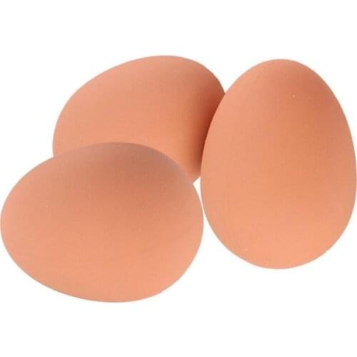 Elasticity Simulation Egg Toys for Baby Kids Novelty Bouncy Rubber Eggs Prank Joke Balls Toys 4.5*6cm