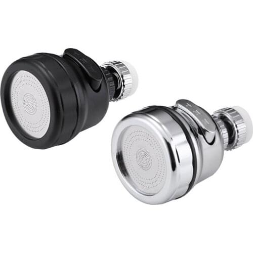 Flexible Kitchen Bathroom Faucet Splash-Proof Bubbler Spout Filter Pressurized Shower Head Waterproof Spout Pulse Mode Filters