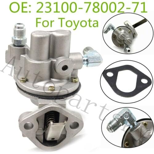 Good Quality New Fuel Pump & Gasket For Toyota Forklift 4P And 5R Engine 231007800271 23100-78002-71
