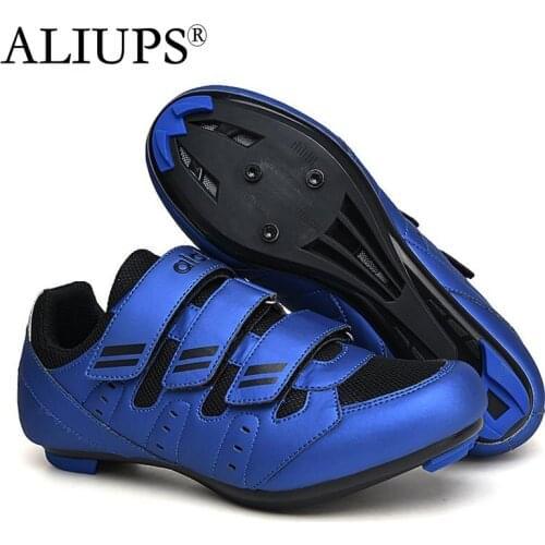 2021 Speed MTB Flat Cycling Team Shoes Men Road Route Racing Bicycle Sneakers Cleat Women Bike Spd Mountain Sports Non Locking