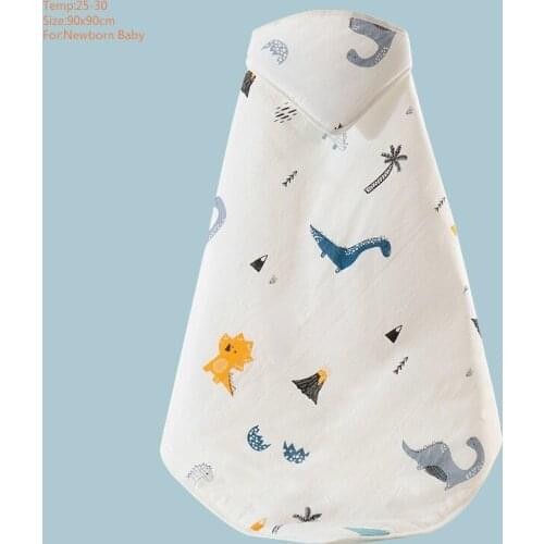 Summer Blankets Swaddling Cotton Newborn Thermal Blanket Infant Stroller Sleep Cover Beanie Bedding Quilt Wrap Kids Bath Towel