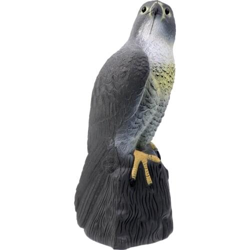 Lifelike Eagle Decoys Scarecrow with Bright Eyes - Home Garden Decoration