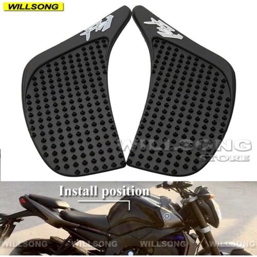 Silica Gel Anti Slip Sticker Tank Pad Side Knee Grip Protector For YAMAHA FZ1 FZ1N FZ1S 2006-2020 Year Motorcycle Accessories