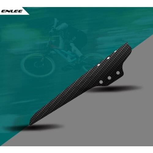 Bicycle Fenders Mountain Bike Mudguard Carbon Fiber Pattern Color DH Downhill Mountain Bike Saddle Universal Mud Removal Tile