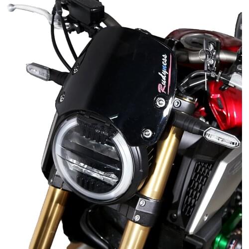 Motorcycle Windshiled Screen Wind Cover Fit For Honda CB650R CB1000R 2019-2020