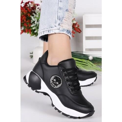 Woggo Pnt 333028 Daily Laced Cubic Zirconia Women 'S Sports Shoes