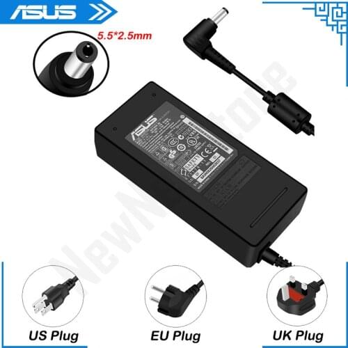 19V 4.74A 90W 5.5*2.5mm Asus Laptop Charger AC Power Adapter For ASUS K53SV N56VM X53E K53U X501A X55A K55 U43F N56 N76VJ X751MA