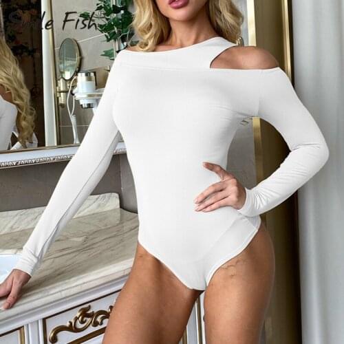 2021 New Women Long Sleeve Autumn Winter Skinny Sexy Bodycon Black Fashion Elegant Bodysuit Body Mujer Body Top G2099