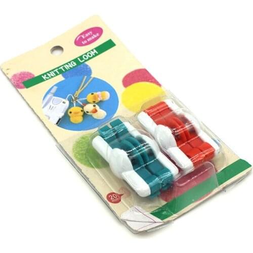 20mm 25mm Pompom Maker Knitting Loom Wool Tool Fluff Ball Knitting Wool Bobble Weaver Needle Craft Yarn